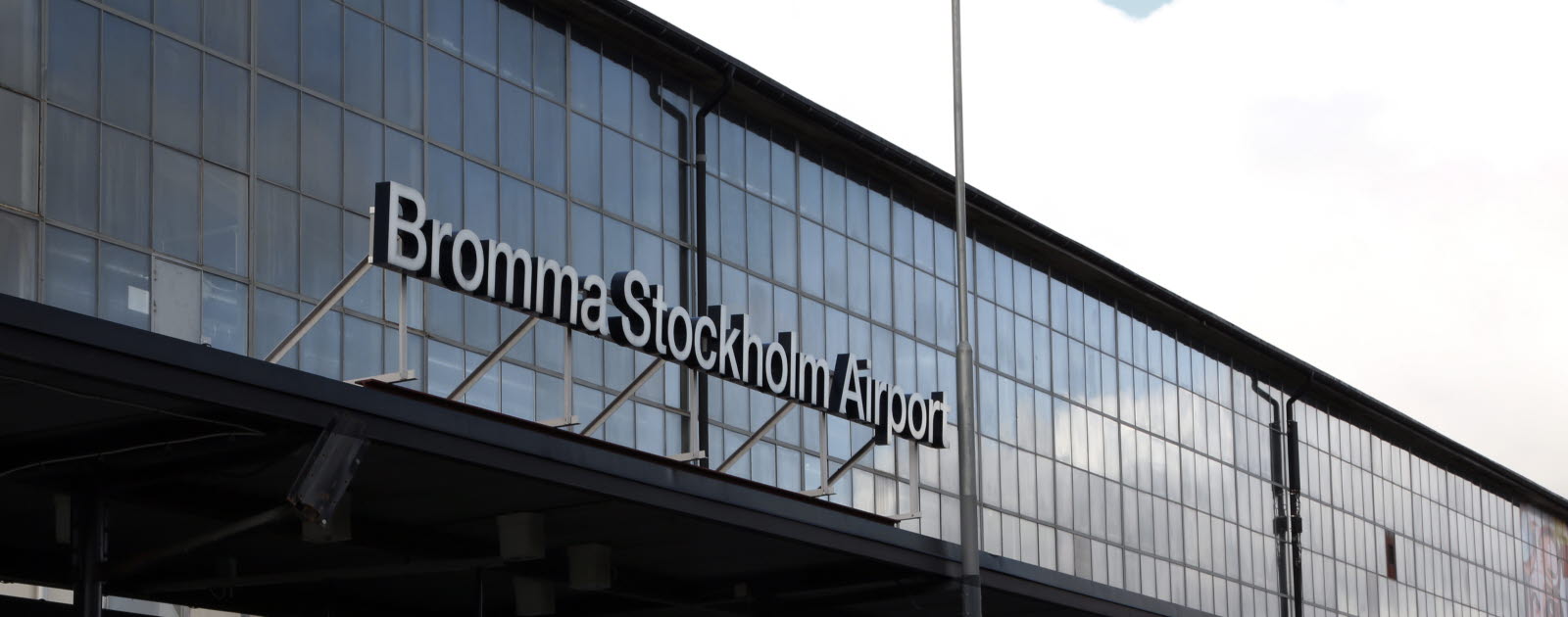 Exteriörbild av Bromma Stockholm Airport