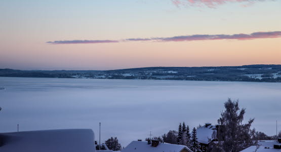 Östersund på vintern