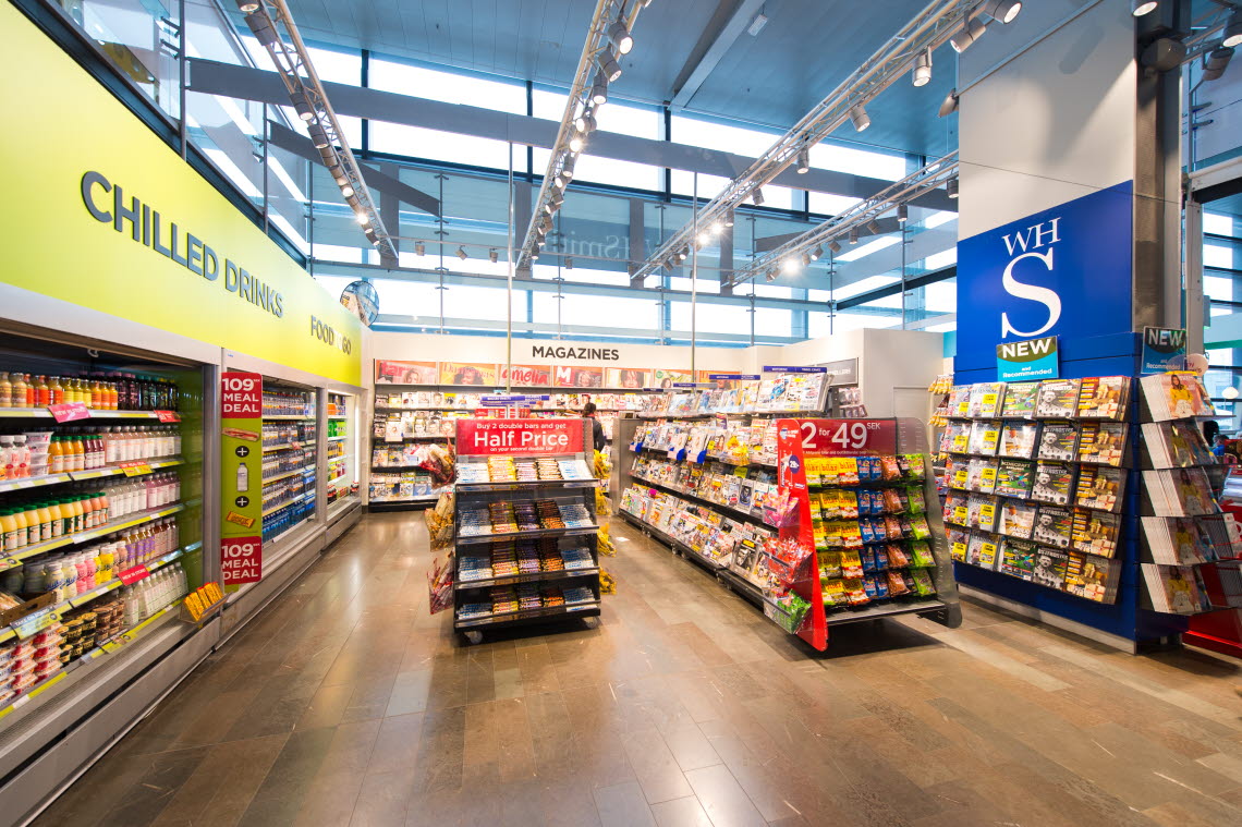 WHSmiths shop at Arlanda