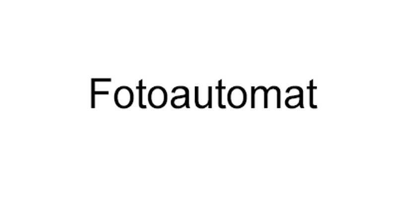 Logo for photobooth