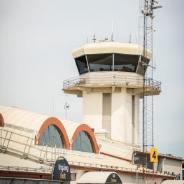 Flight tower at Visby Airport