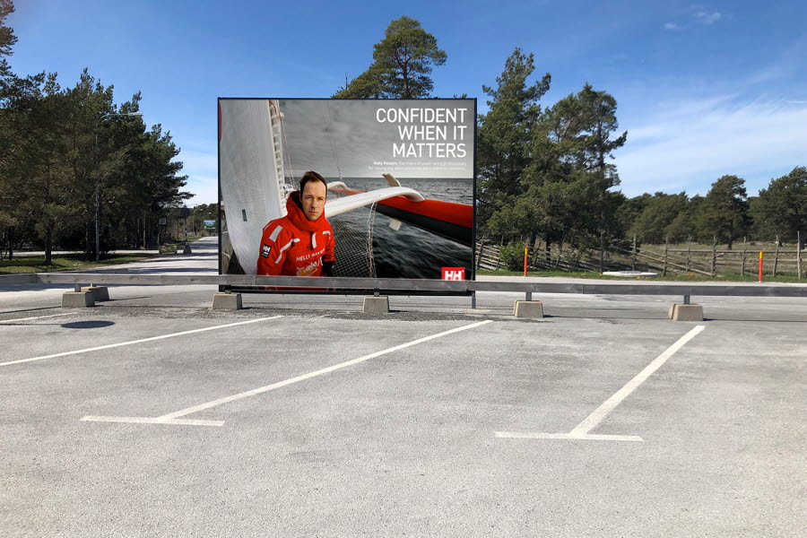 Outdoor billboard