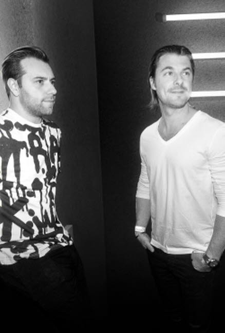 Sebastian Ingrosso and Axel Hedfors DJs and music producers