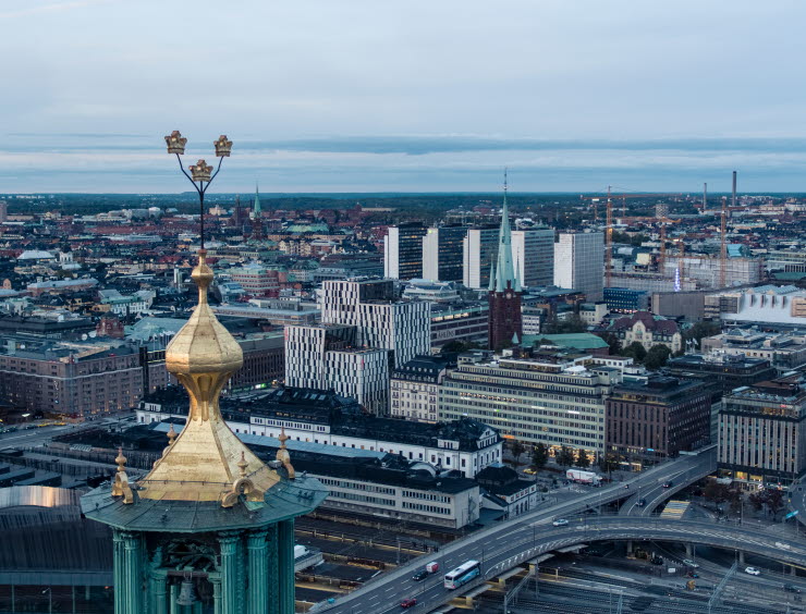 Stockholm skyline