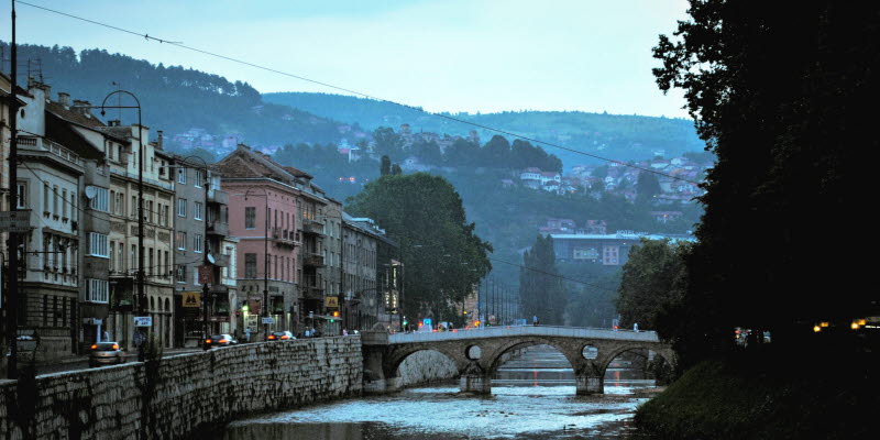 Sarajevo in Bosnia and Hercegovina