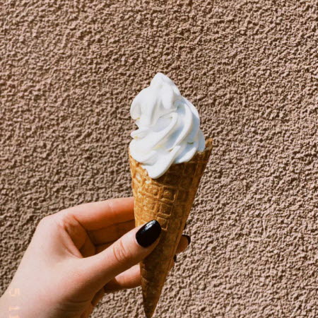 white-ice-cream