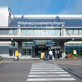 Göteborg Landvetter Airport entre