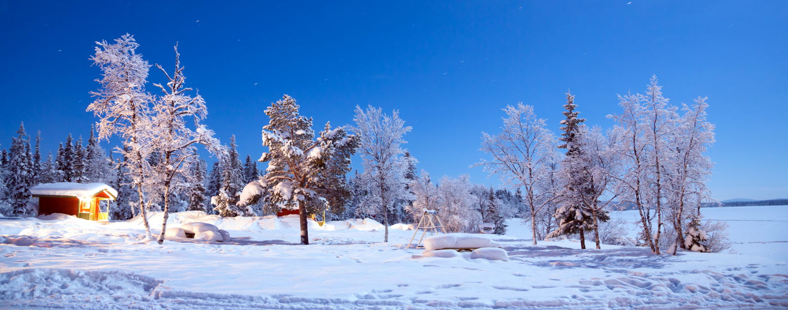 A beautiful winterday in Kiruna