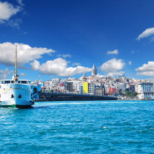 Boats near Istanbul