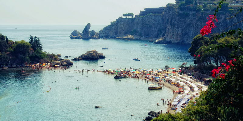 Beach in Catania