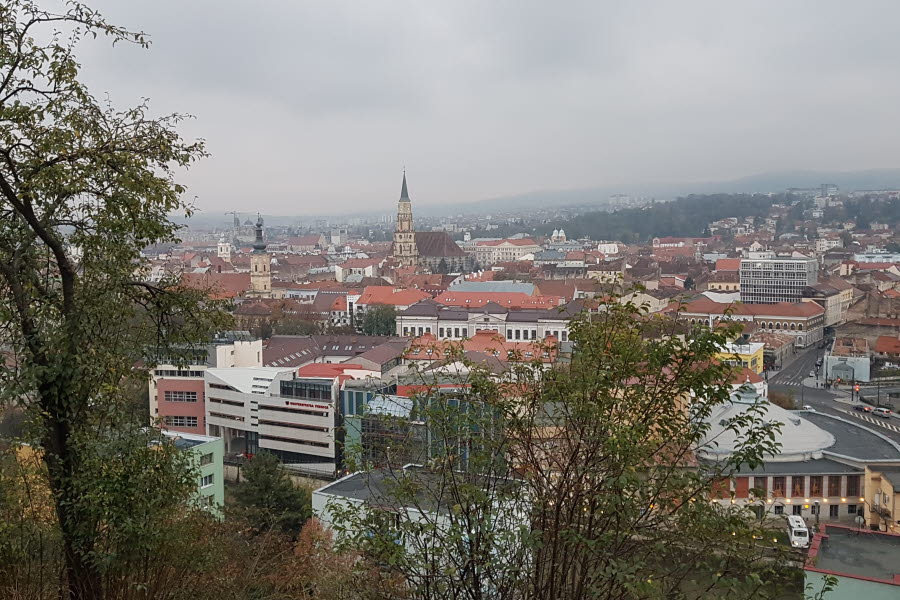 Utsikt över Cluj -Napoca