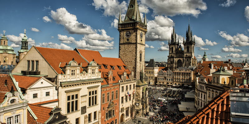 old buildings in Prague