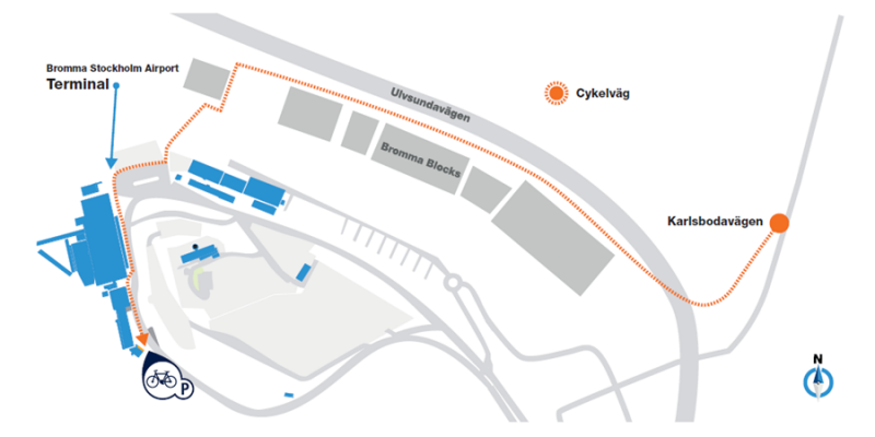 Cykel | Bromma Stockholm Airport