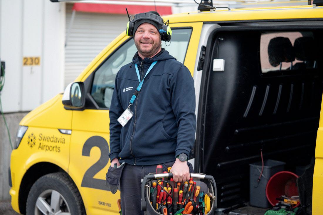Andreas, Drifttekniker el