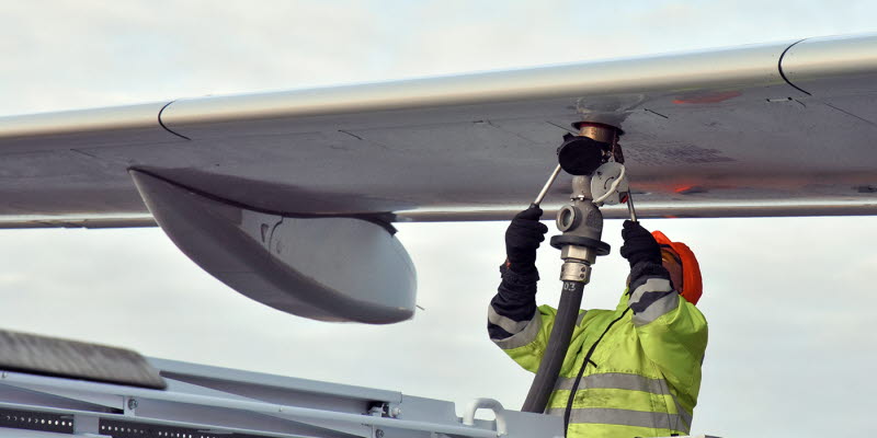 Refueling of biofuels on Landvetter