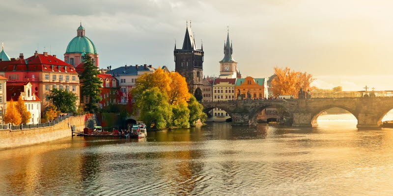River in Prague
