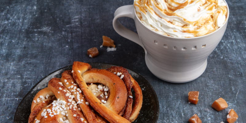 Gateau fika latte