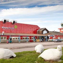 Kiruna airport terminal