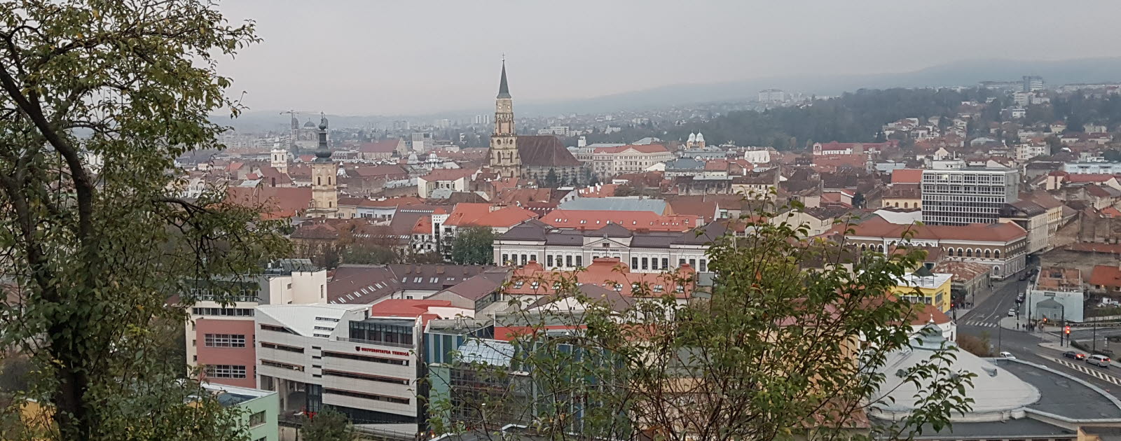Utsikt över Cluj -Napoca