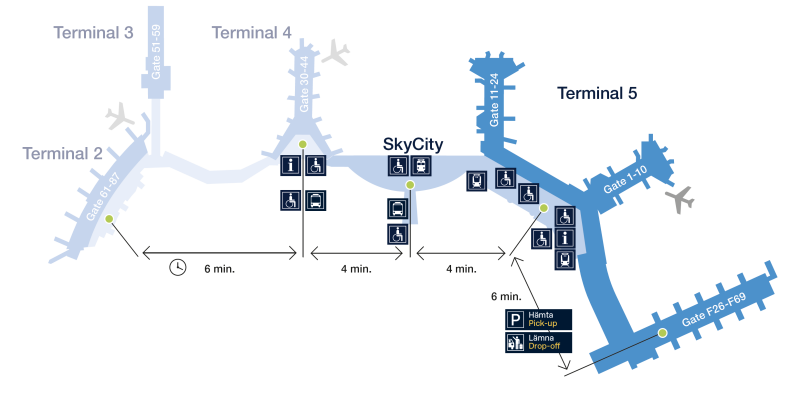 Finding Your Way At The Airport Stockholm Arlanda Airport