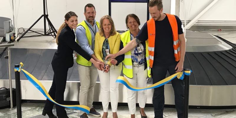  Extended Arrivals Hall stands at Göteborg Landvetter Airport