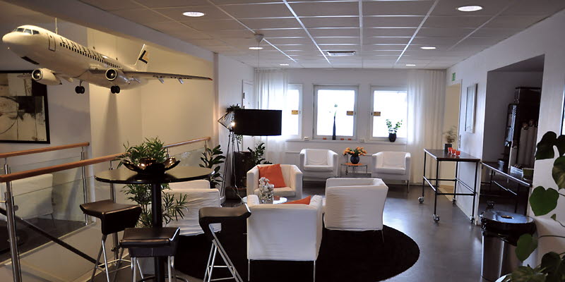 Cabin Lounge på Umeå Airport konferens
