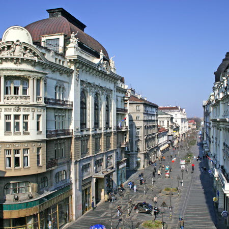 Street in Belgrad