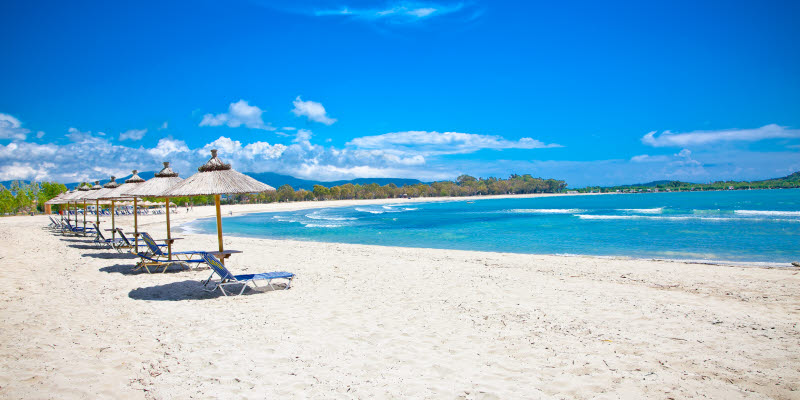 Strand i Preveza, Grekland