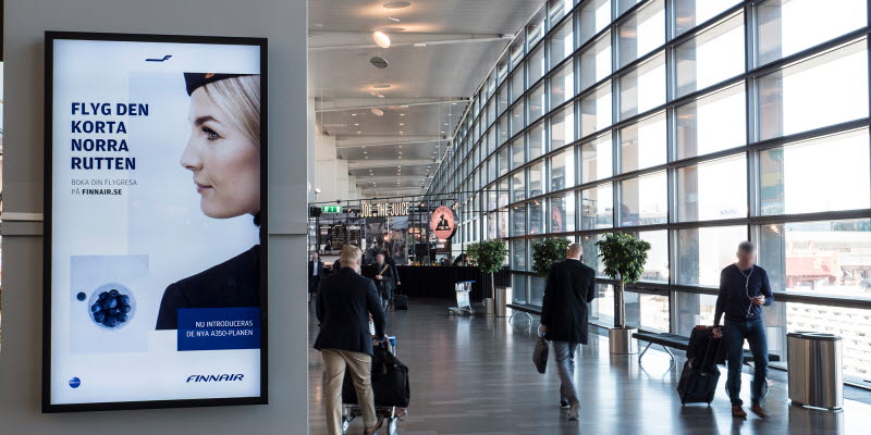 Airport Advertising Stockholm Arlanda Airport