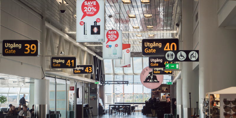Airport Advertising Stockholm Arlanda Airport