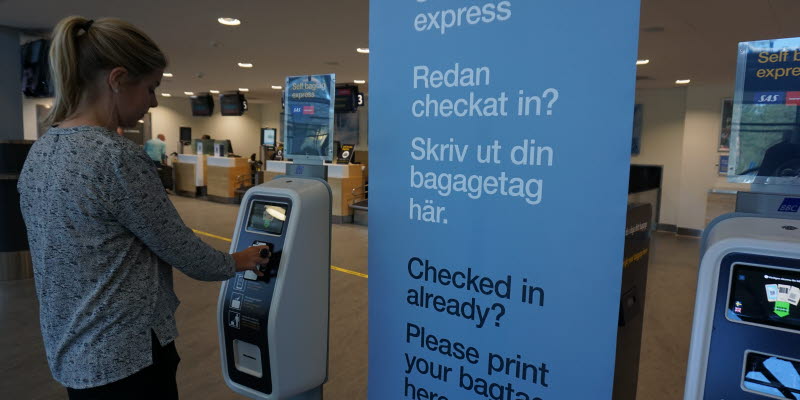 Self Bag tag express-automat