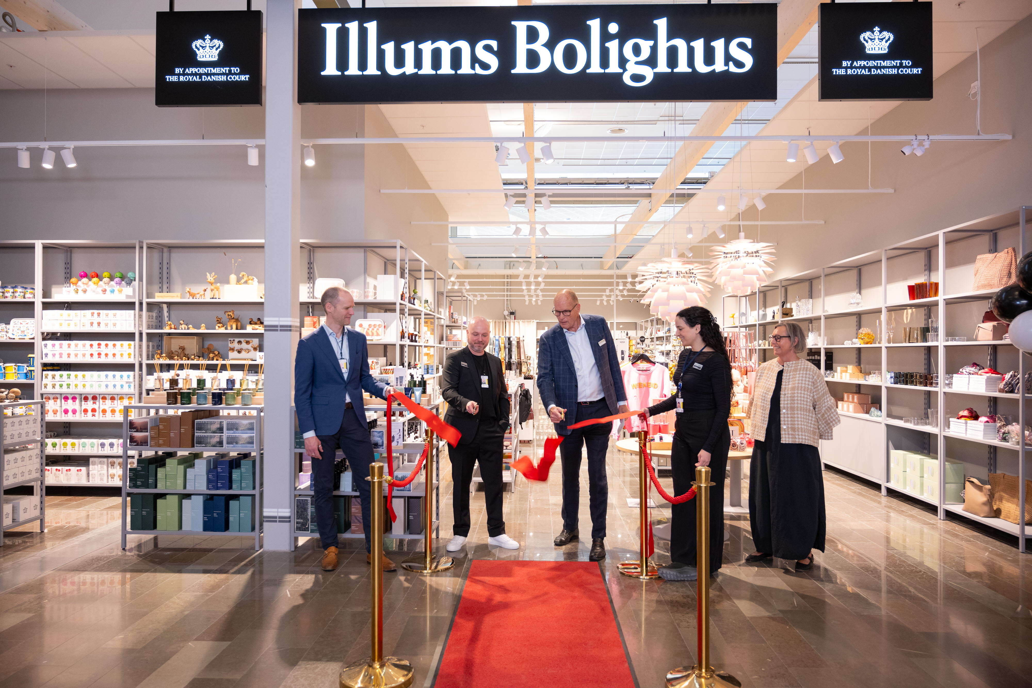 Öppningscermoni av Illum Bolighus