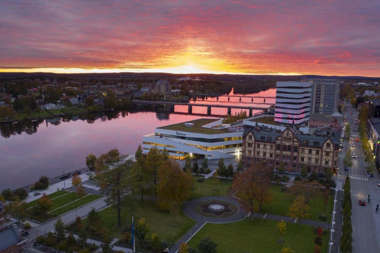 Umeå skyline