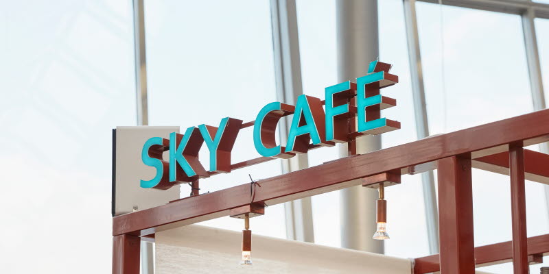 Sky Café logo