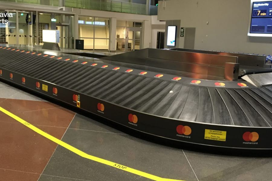 Terminal 2 Baggage belts