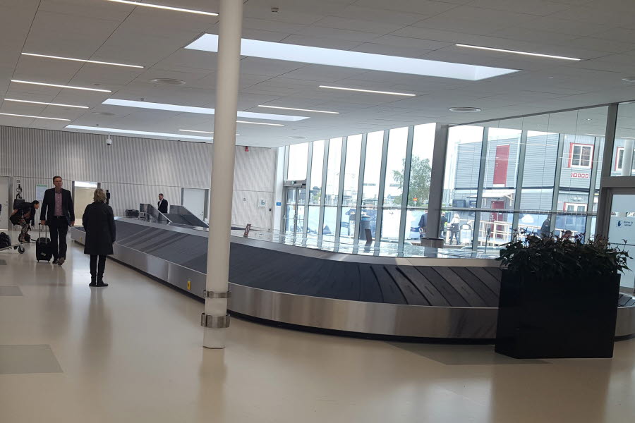 Promotion area arrival hall