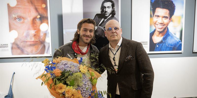 Benjamin Ingrosso och Airport Manager Kalle Eklund